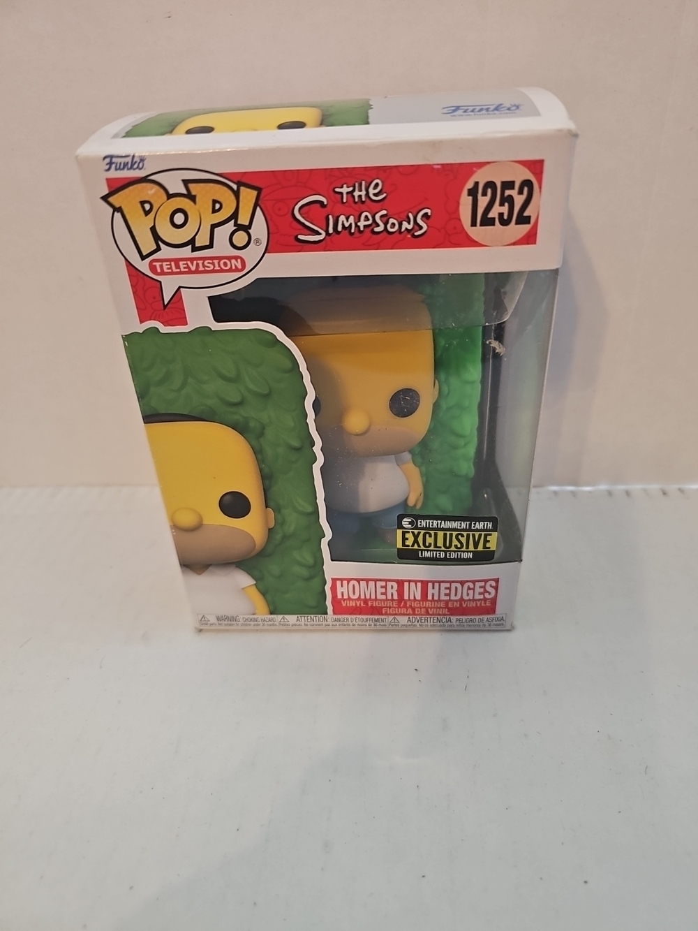 Funko Pop! Vinyl: The Simpsons - Homer in Hedges - Entertainment Earth